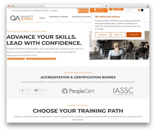 Vczapi pro WordPress plugin - qualityacademy.org