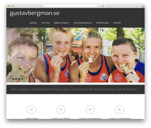 Best WordPress theme Asteria Lite - gustavbergman.se