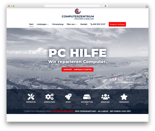 Dwd map extended WordPress plugin - computerzentrum.ch