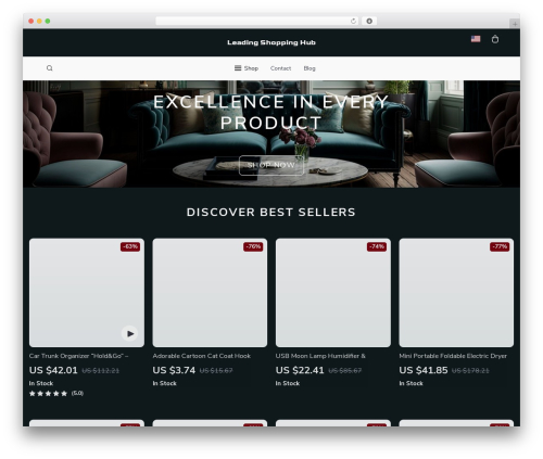 WordPress theme Botticelli - ismira.shop