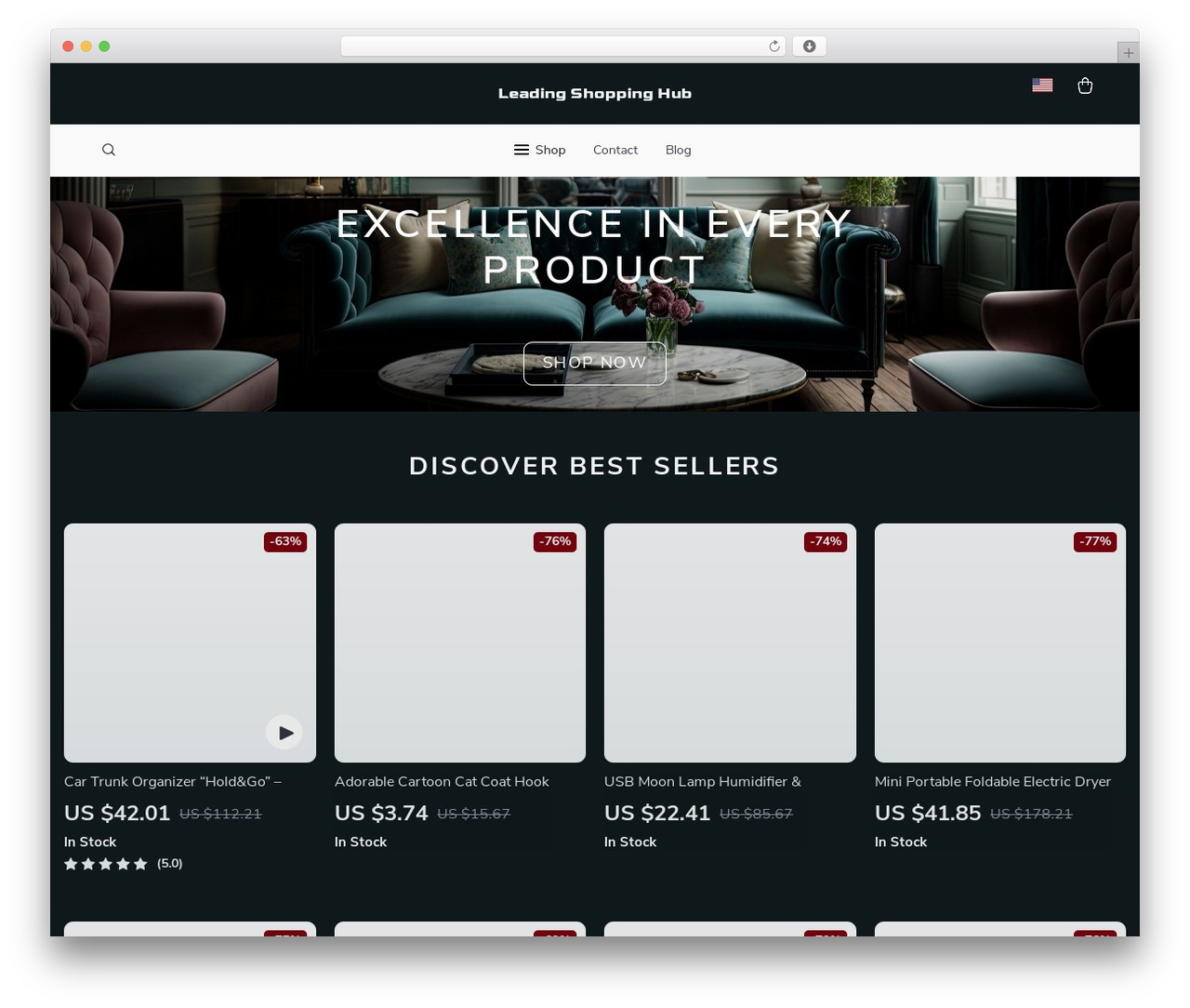 WordPress theme Botticelli - ismira.shop