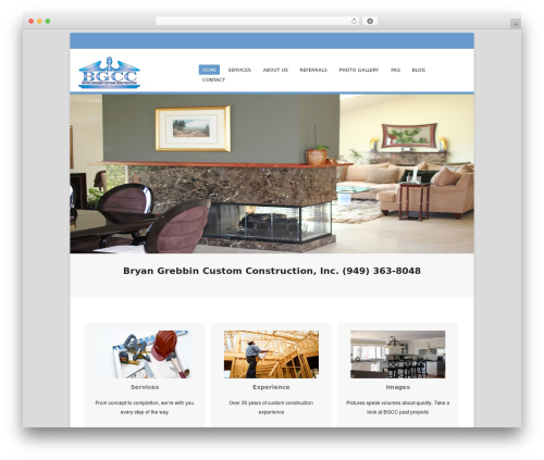 botapro theme WordPress - grebbinconstruction.com