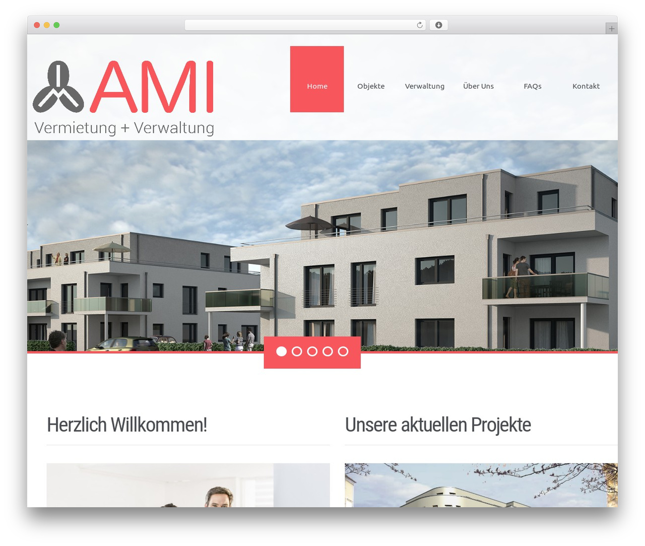 cherry WordPress theme - amivv.de