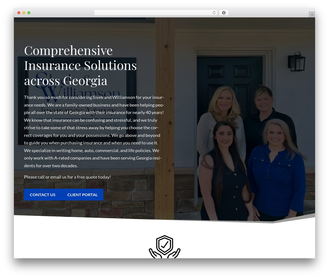 Constructor WordPress theme - sleekandwilliamson.com