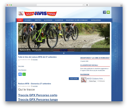 Learner WordPress theme - gscavisfaenza.com