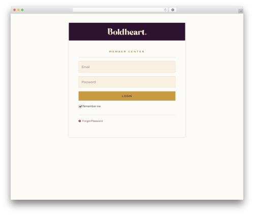 MemberDev Platform WordPress theme - member.boldheart.com