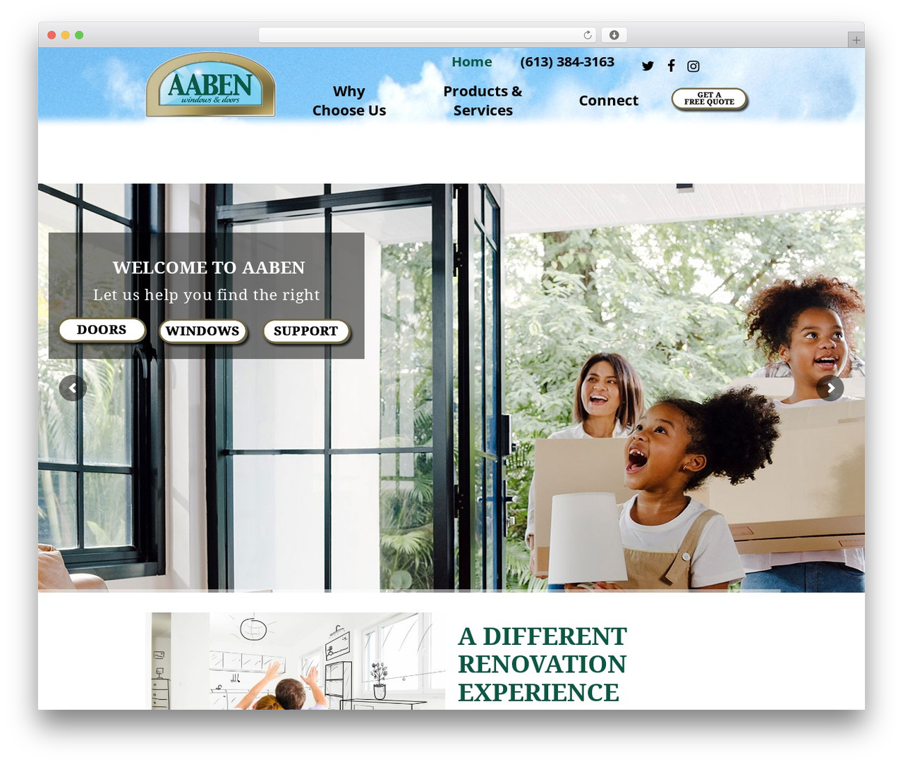 Salient WordPress theme - aaben.com