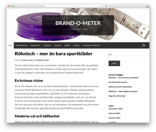 Simone WordPress website theme - brand-o-meter.se Simone WordPress website theme - brand-o-meter.se