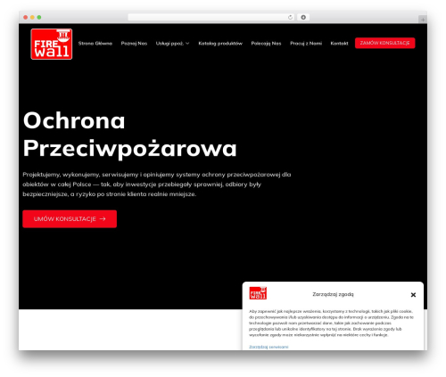 Techno theme WordPress - firewall.net.pl