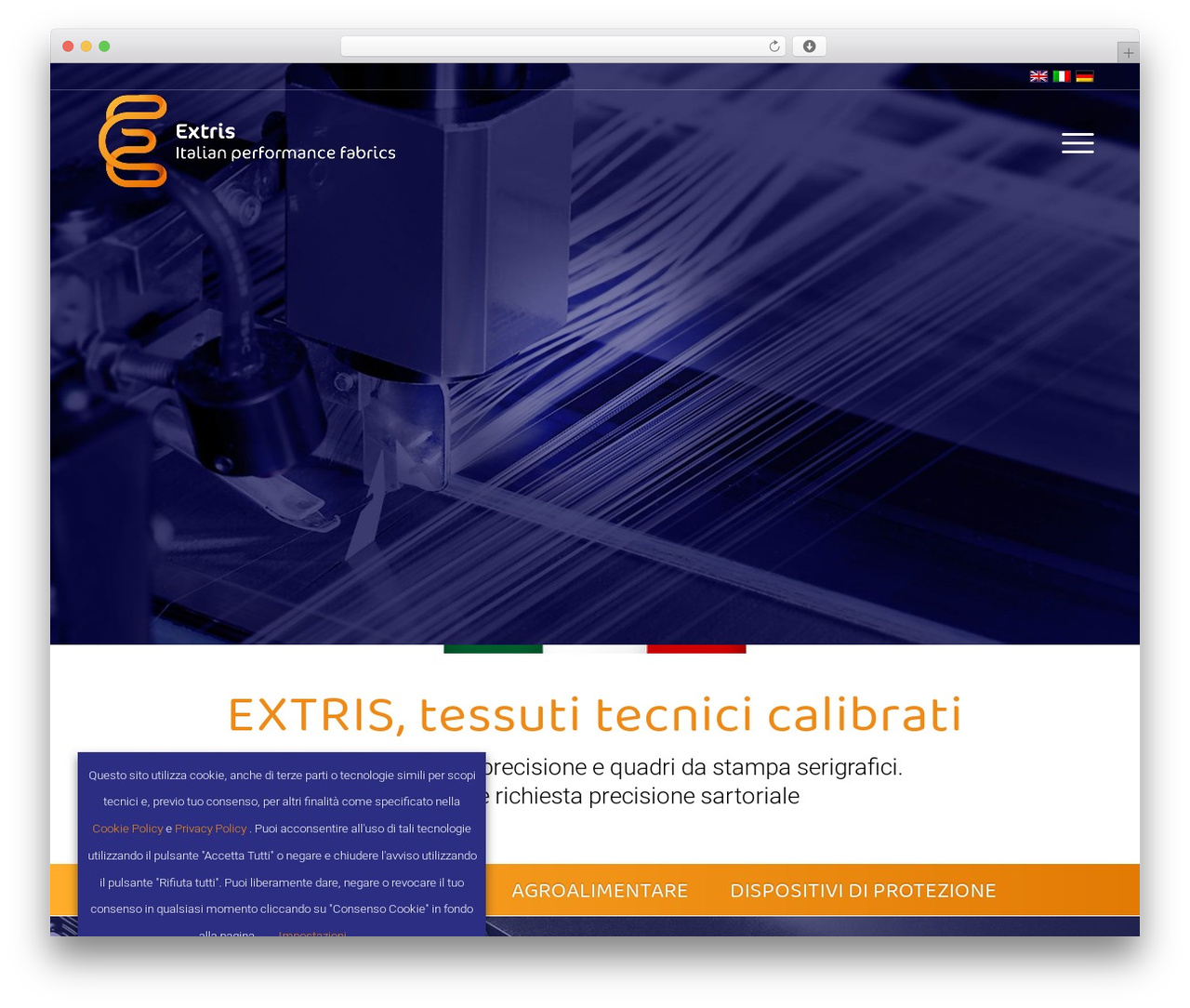 Theme WordPress Alkius - extris.com