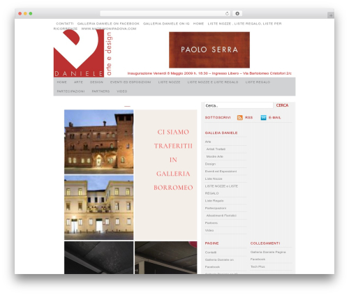 WP-SWFObject (wp-swfobject) free WordPress plugin - galleriadaniele.it WP-SWFObject (wp-swfobject) free WordPress plugin - galleriadaniele.it