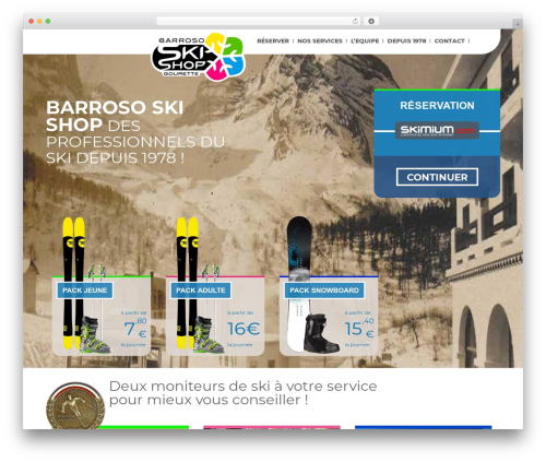WordPress Starter Theme best WordPress theme - gourette-skishop.fr
