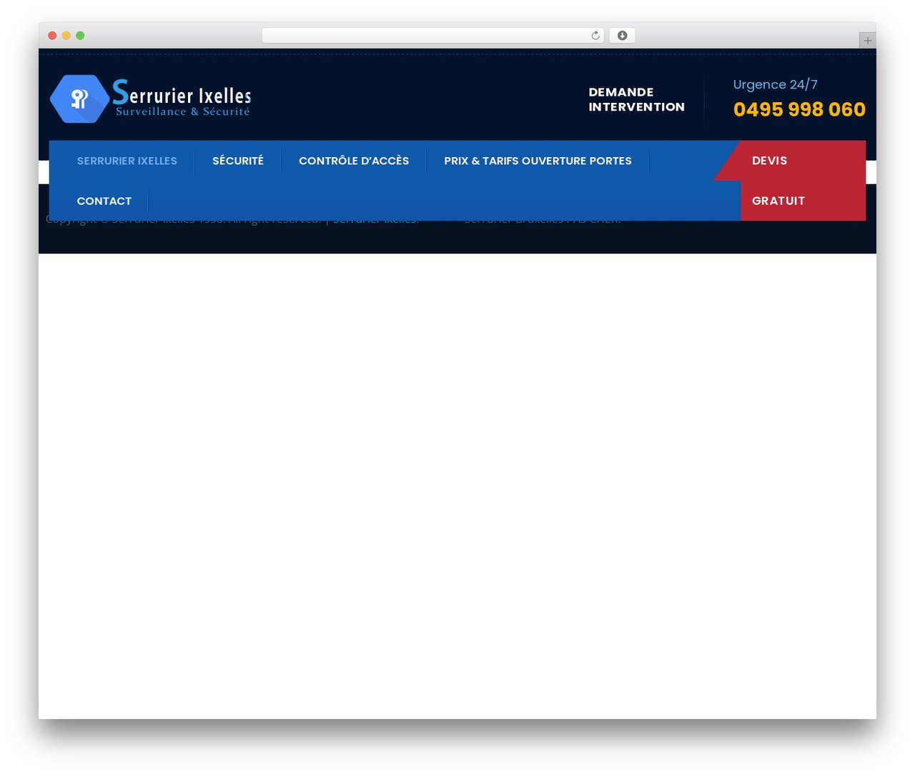 WordPress theme Airtech - serrurierixelles.com WordPress theme Airtech - serrurierixelles.com