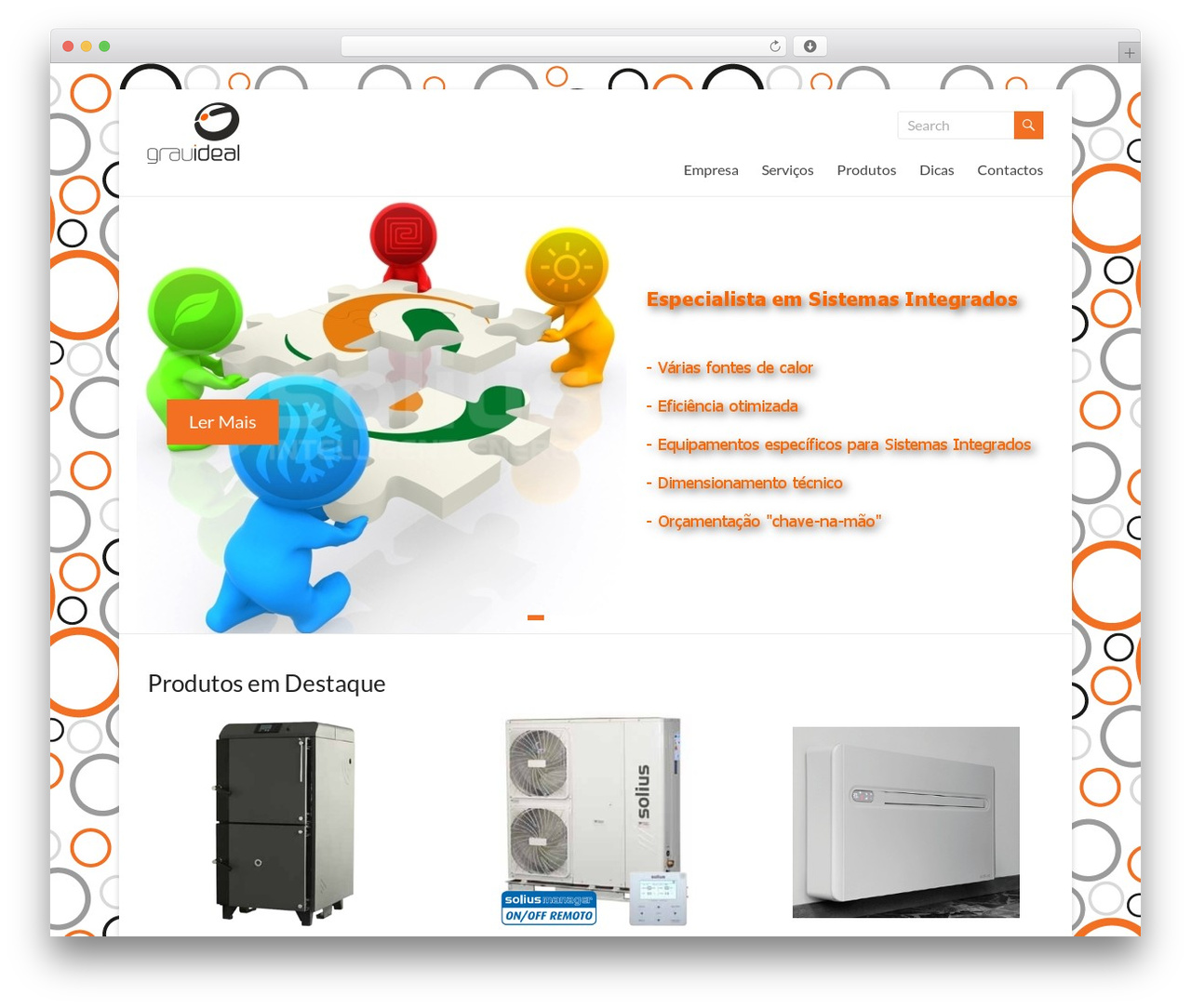 WordPress theme Spacious - grauideal.pt