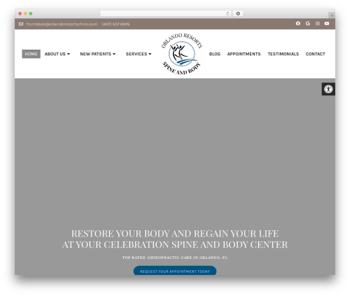 WP theme Parent Theme - orlandoresortschiro.com