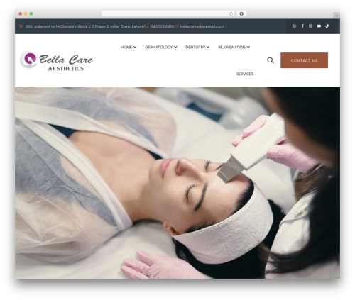 WP theme wellnez - bellacare.com.pk