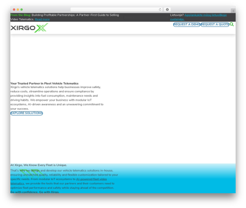 Beaver Builder Theme WordPress theme - xirgo.com