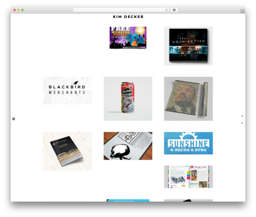 DECA WordPress theme design - kimdeckerdesign.com