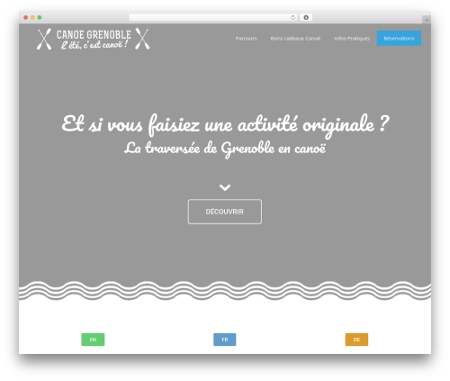 Minimiser Theme WordPress theme - canoe-grenoble.com