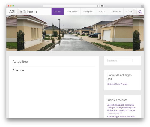 Ionos assistant WordPress plugin - aslletrianon.fr