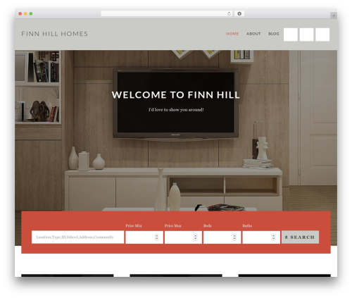 Theme WordPress Genesis - finnhillhomes.com
