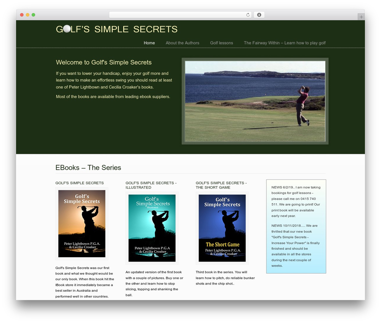 WordPress theme U-Design - golfsimplesecrets.com/golf WordPress theme U-Design - golfsimplesecrets.com/golf