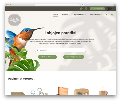 Woo product category discount WordPress plugin - kolibri-shop.fi