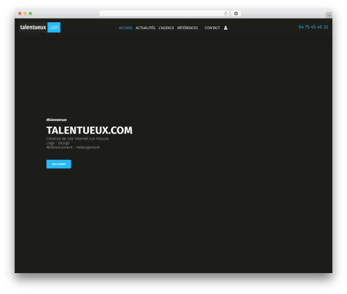 Smooth Scroll Up (smooth-scroll-up) free WordPress plugin - talentueux.com