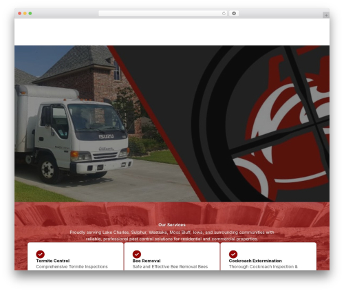 Best WordPress theme Breakdance Zero Theme - hixonspest.com
