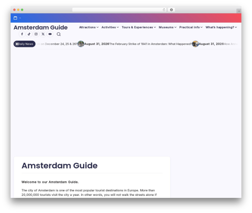 Blogsy WordPress blog theme - guideamsterdam.org Blogsy WordPress blog theme - guideamsterdam.org