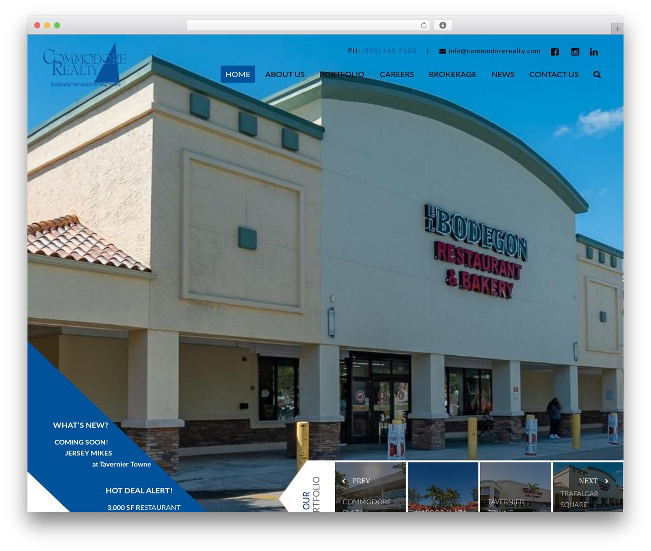 commodorerealty theme WordPress - commodorerealty.com
