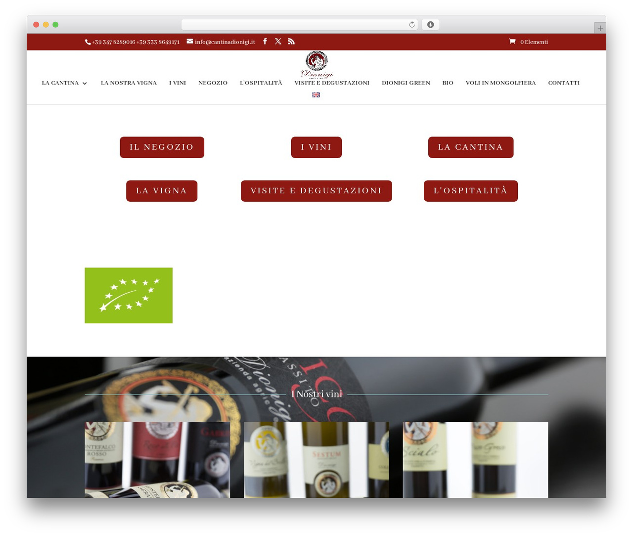 Divi WordPress theme - cantinadionigi.it Divi WordPress theme - cantinadionigi.it