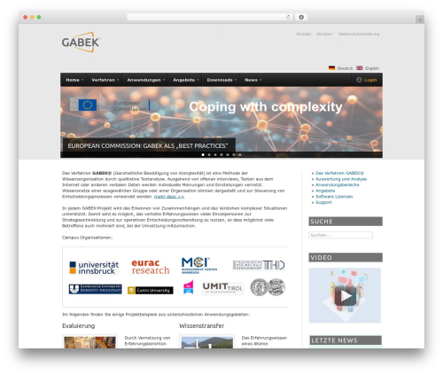 gabek-theme theme WordPress - gabek.com