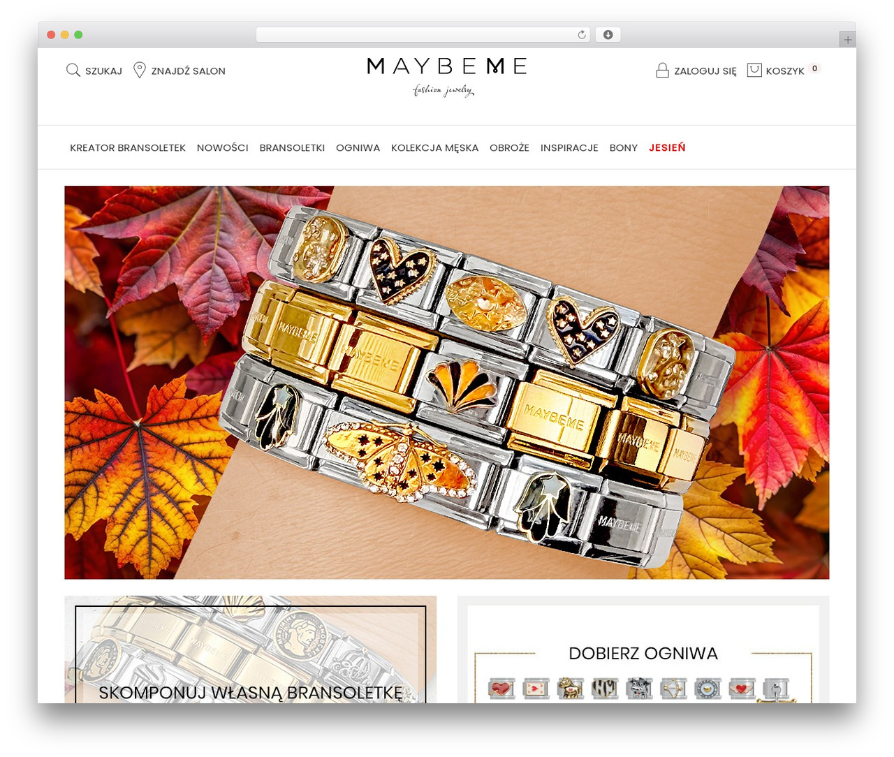 Maybeme WordPress theme design - maybeme.pl