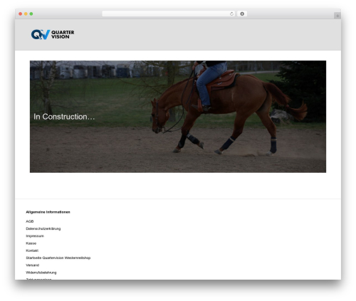 Nyla theme WordPress - quartervision.com