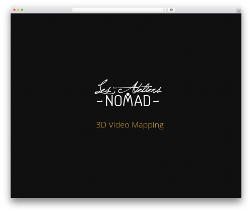 OneUp WordPress theme - lesateliersnomad.com