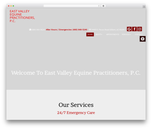 Parent Theme theme WordPress - eastvalleyequine.com