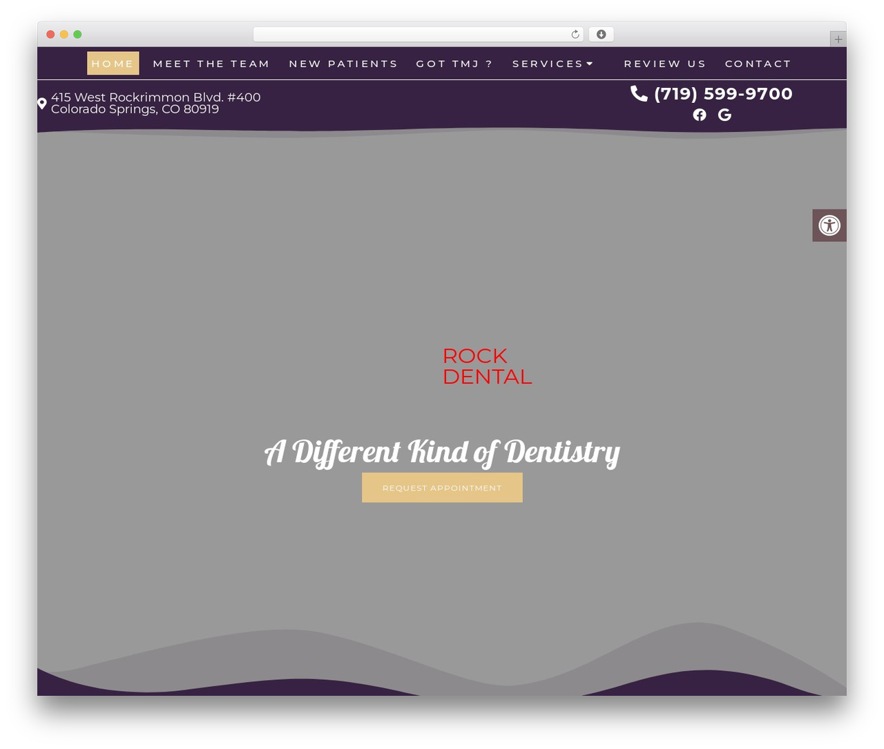 Parent Theme WordPress theme - rockdental.net