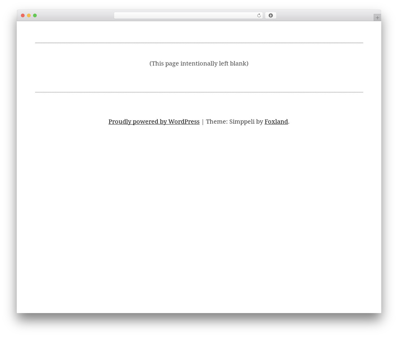 Simppeli theme WordPress - granoblasticman.com