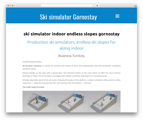 Theme WordPress Kichu - gornostay.ua