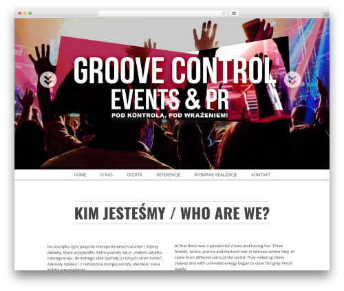 Theme WordPress SCRN - groovecontrol.pl