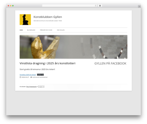 Tiny Framework best free WordPress theme - gyllen.info