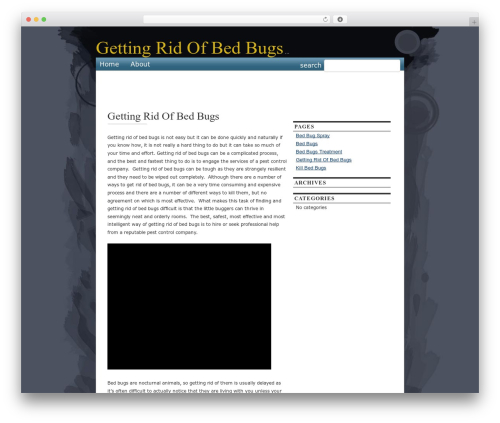 WordPress theme Get Some! - gettingridofbedbugs.co.uk