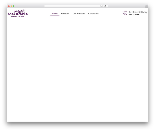 WordPress theme Axtra - maiarabia.com