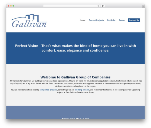 WP theme Beaver Builder Theme - gallivandevelopments.com