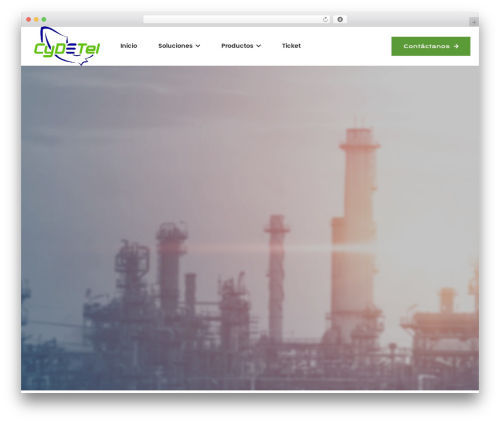 WP theme Solarglow - cydetel.com