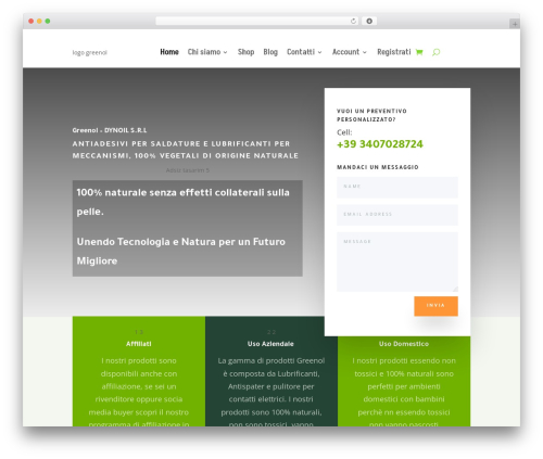 Divicarousel WordPress plugin - greenol.eu