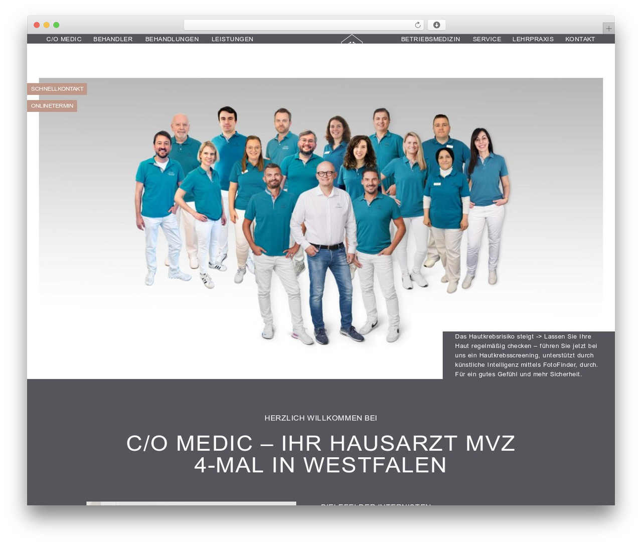 Page Builder Framework theme WordPress - www.co-medic.de