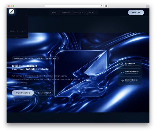 Infinity Light WordPress theme - infinitylight.net
