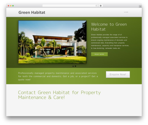 Method WordPress theme - greenhabitat.com.au